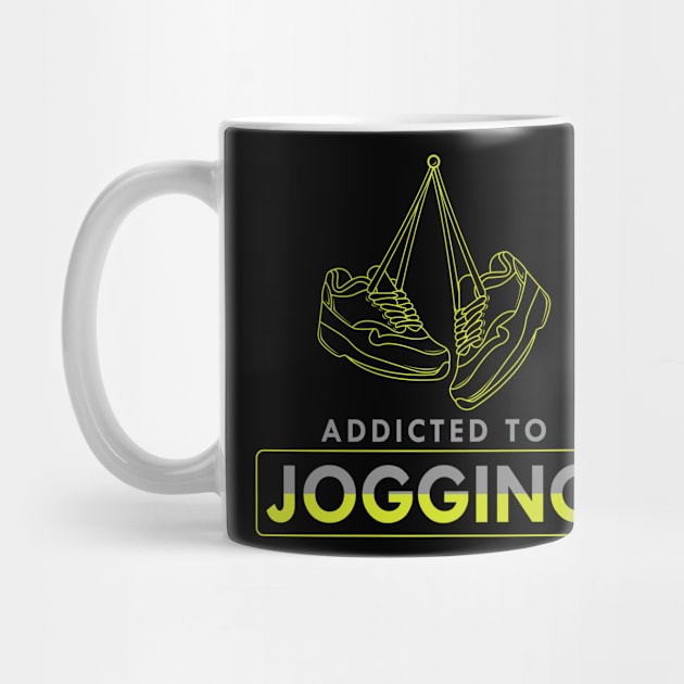 Addicted to jogging by Markus Schnabel